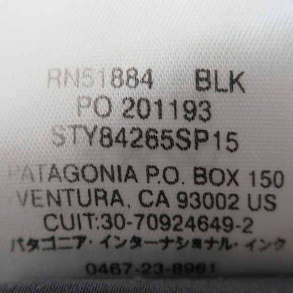 Patagonia Women's Nano-Air® Hoody Black BLK 84265SP15 Size M - Picture 12 of 12